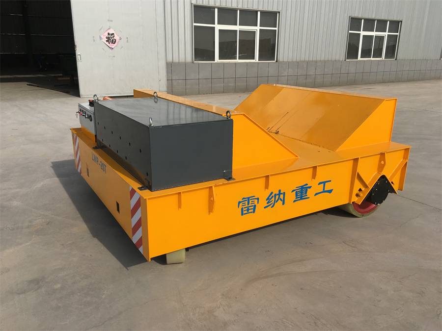 無軌平板車 臺面V型架設(shè)計(jì)適用于卷材搬運(yùn)