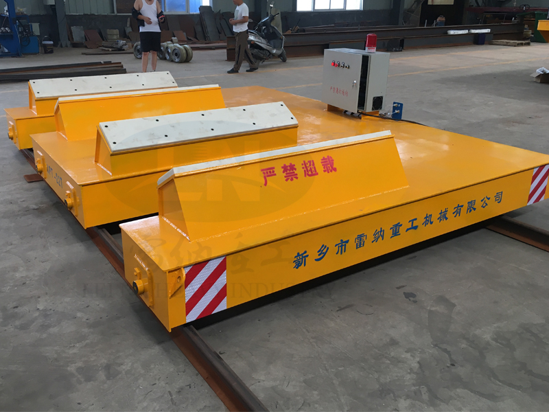 定制異性臺(tái)面KPT-22T雙V架電動(dòng)軌道平板車(chē)